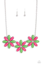 Load image into Gallery viewer, Paparazzi Bodacious Bouquet Green Necklace