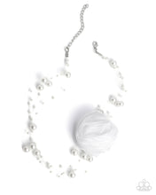 Load image into Gallery viewer, Paparazzi Delicate Debutante White Necklace