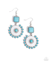 Load image into Gallery viewer, Paparazzi Earthy Emblem White Earrings