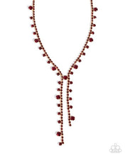 Load image into Gallery viewer, Paparazzi Glittery Getaway Red Necklace