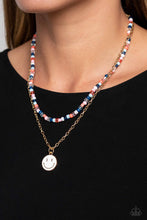 Load image into Gallery viewer, Paparazzi High School Reunion Blue Necklace