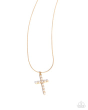 Load image into Gallery viewer, Paparazzi Holy Harmony Gold Necklace