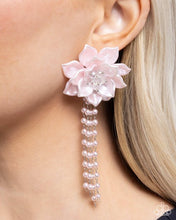 Load image into Gallery viewer, Paparazzi Lotus Length Pink Earrings