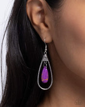 Load image into Gallery viewer, Paparazzi Neatly Natural Purple Earrings
