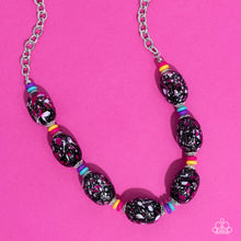 Load image into Gallery viewer, Paparazzi No Laughing SPLATTER Pink Necklace