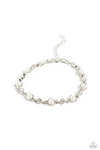 Load image into Gallery viewer, Paparazzi Pronged Passion Necklace and Particularly Pronged White Bracelet Set