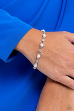 Load image into Gallery viewer, Paparazzi Pronged Passion Necklace and Particularly Pronged White Bracelet Set