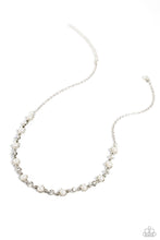 Load image into Gallery viewer, Paparazzi Pronged Passion Necklace and Particularly Pronged White Bracelet Set