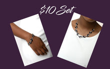 Load image into Gallery viewer, Paparazzi Swimming in Sparkles Necklace and Poolside Perfection Bracelet Set