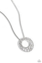 Load image into Gallery viewer, Paparazzi Scintillating Spiral White Necklace