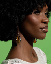 Load image into Gallery viewer, Paparazzi Serendipitous Stones Brown Earrings