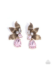 Load image into Gallery viewer, Paparazzi Showstopping Symphony Pink Earrings