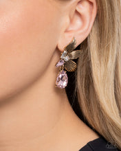 Load image into Gallery viewer, Paparazzi Showstopping Symphony Pink Earrings