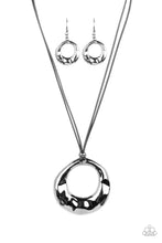 Load image into Gallery viewer, Paparazzi Tectonic Treasure Black Necklace