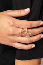 Load image into Gallery viewer, Paparazzi What ROSE Around Gold Ring