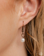 Load image into Gallery viewer, Paparazzi Wiry Wonder Necklace and Wiry Wish White Pearl Bracelet Set