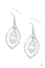 Load image into Gallery viewer, Paparazzi Breaking Glass Ceilings White Earrings