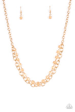 Load image into Gallery viewer, Paparazzi Block Party Princess Gold Necklace