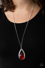 Load image into Gallery viewer, Paparazzi Notorious Noble Red Necklace