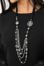 Load image into Gallery viewer, Paparazzi All The Trimmings Black Necklace