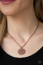 Load image into Gallery viewer, Paparazzi Be Still Copper Necklace