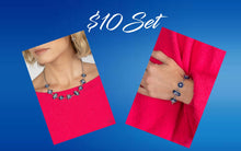 Load image into Gallery viewer, Paparazzi All Dolled UPSCALE Necklace and Upcycled Upscale Bracelet Set