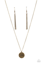 Load image into Gallery viewer, Paparazzi Choose Faith Brass Necklace