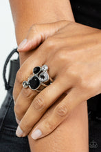 Load image into Gallery viewer, Paparazzi Demandingly Duchess Black Ring