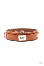 Load image into Gallery viewer, Paparazzi Dont Quit Now Brown Bracelet