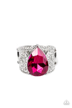 Load image into Gallery viewer, Paparazzi Kinda a Big Deal Pink Ring