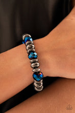 Load image into Gallery viewer, Paparazzi Interstellar Influencer Necklace and Power Pose Bracelet Blue Set