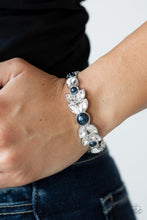 Load image into Gallery viewer, Paparazzi Regal Reminiscence Blue Bracelet