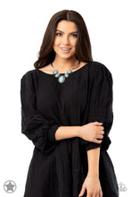 Load image into Gallery viewer, Paparazzi River Ride Blue Necklace