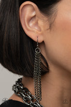 Load image into Gallery viewer, Paparazzi SCARFed for Attention Gunmetal Necklace