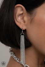 Load image into Gallery viewer, Paparazzi Scarfed For Attention Silver Necklace