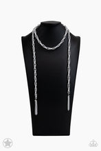 Load image into Gallery viewer, Paparazzi Scarfed For Attention Silver Necklace