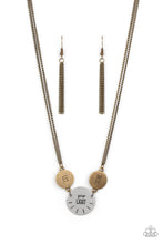 Load image into Gallery viewer, Paparazzi Shine Your Light Brass Necklace