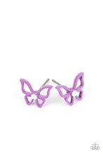 Load image into Gallery viewer, Paparazzi Girls Butterfly Earring Kit Accessories 018-SSE