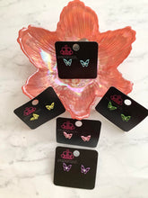 Load image into Gallery viewer, Paparazzi Girls Butterfly Earring Kit Accessories 018-SSE