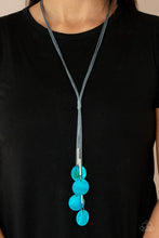 Load image into Gallery viewer, Tidal Tassels - Blue Paparazzi Accessories