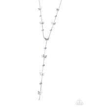 Load image into Gallery viewer, Paparazzi Aerial Attention Purple Necklace
