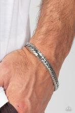 Load image into Gallery viewer, Paparazzi Cargo Couture  Silver Bracelet
