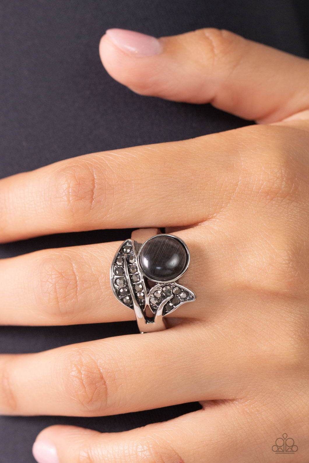 Paparazzi Cats Eye Candy Black Ring