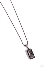 Load image into Gallery viewer, Paparazzi Cosmic Curator Necklace Black
