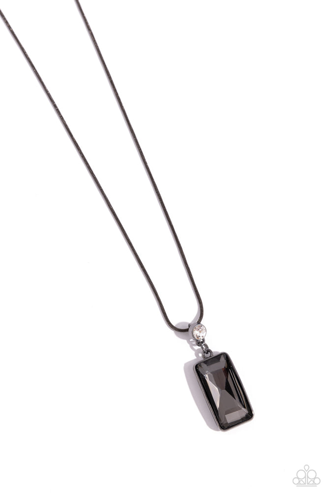 Paparazzi Cosmic Curator Necklace Black