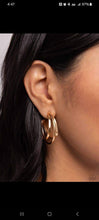 Load image into Gallery viewer, Paparazzi Curly Charisma Gold Earrings
