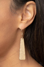Load image into Gallery viewer, Paparazzi Detailed Definition Gold Earrings
