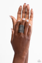 Load image into Gallery viewer, Paparazzi Diamondback Bravado Silver Ring
