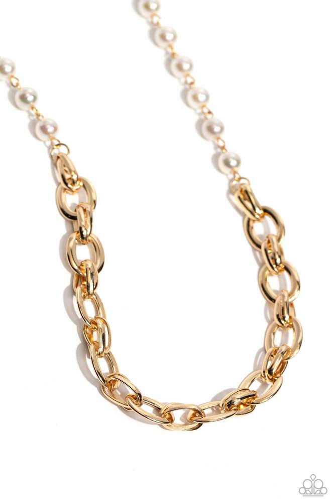 Paparazzi Dual Daydream Gold Necklace