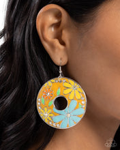 Load image into Gallery viewer, Paparazzi Embroidered Elegance Yellow Earrings
